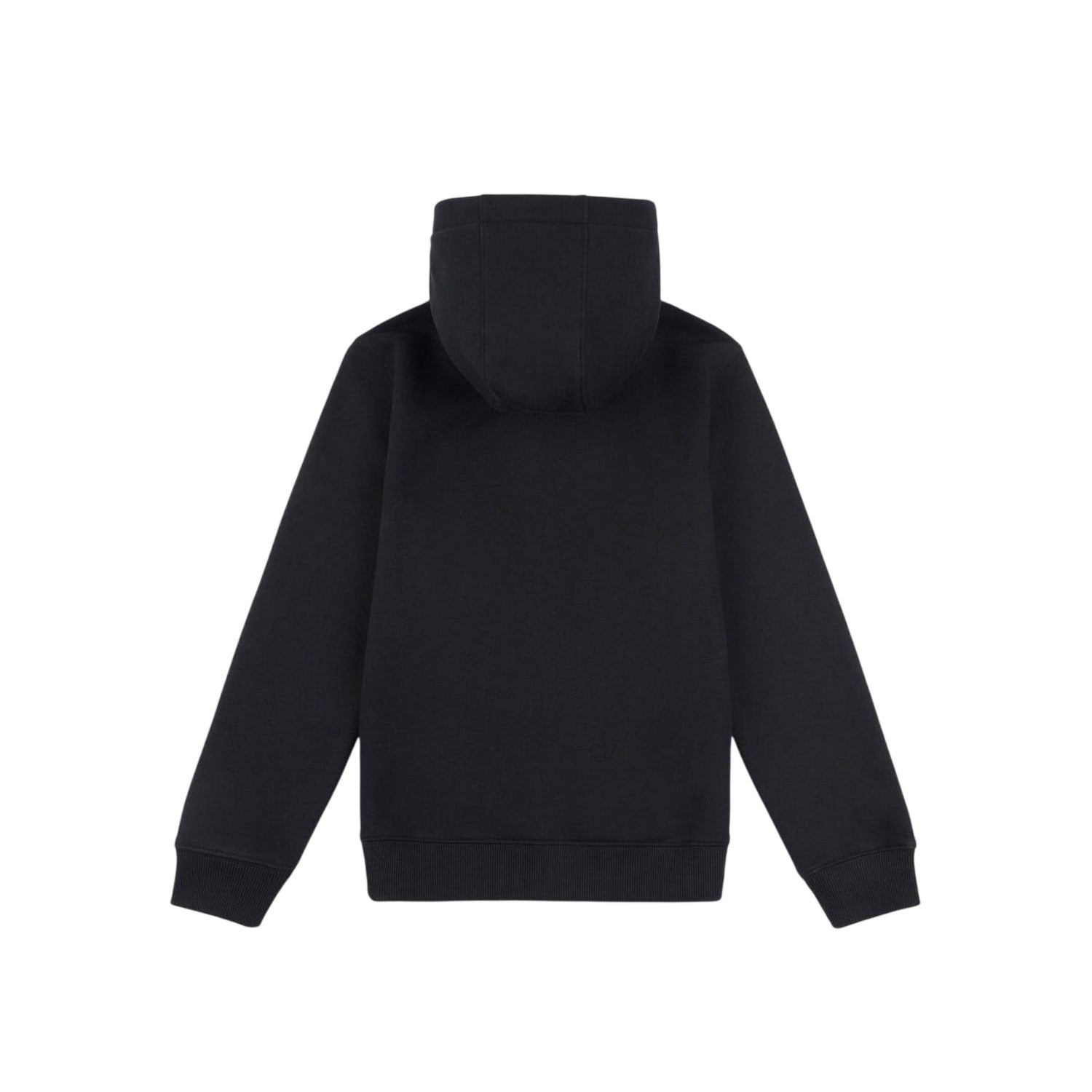Black - Back - Wrangler Childrens-Kids Regular Long-Sleeved Drawstring Hoodie