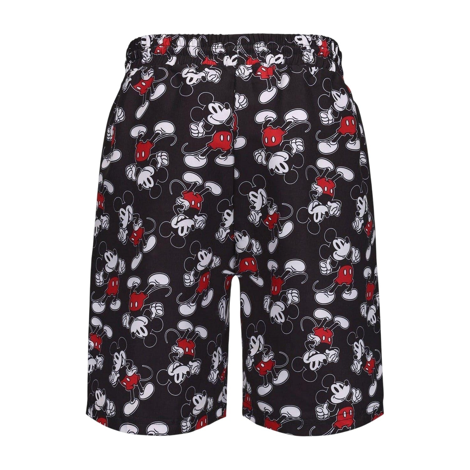 Grey - Back - Disney Childrens-Kids Mickey Mouse Swimming Swim Shorts