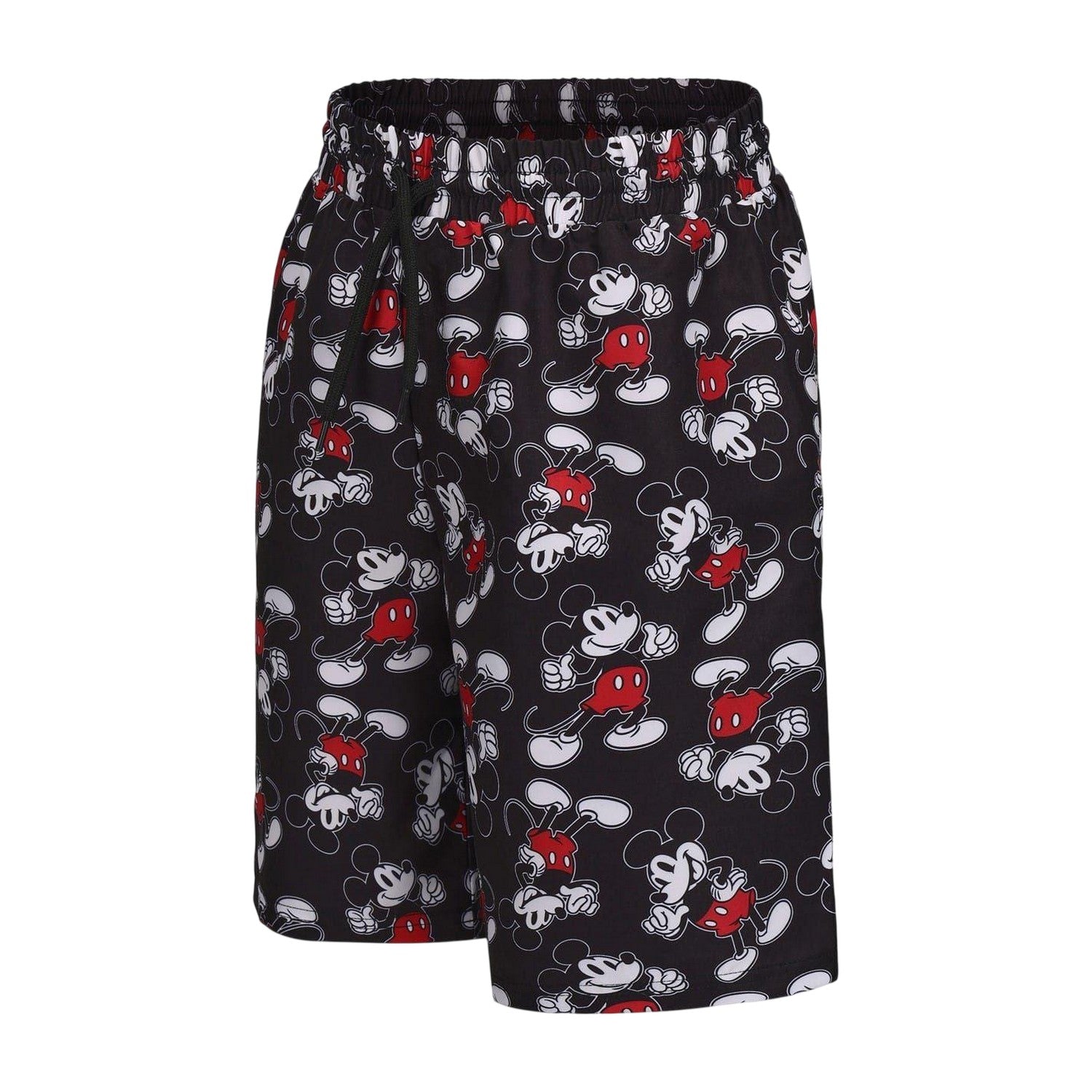Grey - Side - Disney Childrens-Kids Mickey Mouse Swimming Swim Shorts