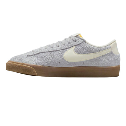 Grey-Gum - Side - Nike Womens-Ladies Blazer Jumbo Suede Trainers