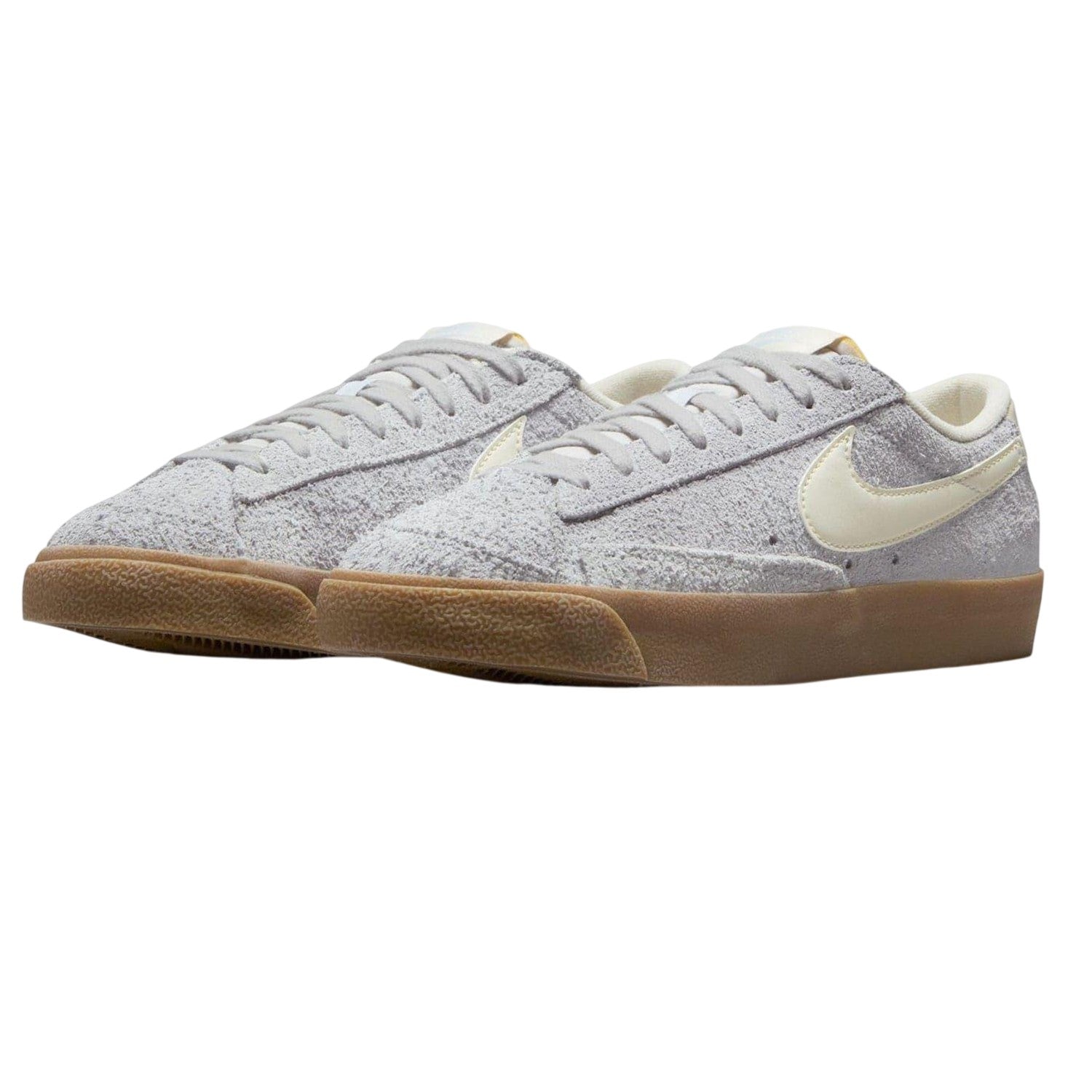 Grey-Gum - Lifestyle - Nike Womens-Ladies Blazer Jumbo Suede Trainers