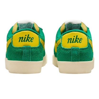 Green-Yellow-White - Back - Nike Womens-Ladies Blazer Jumbo Suede Trainers