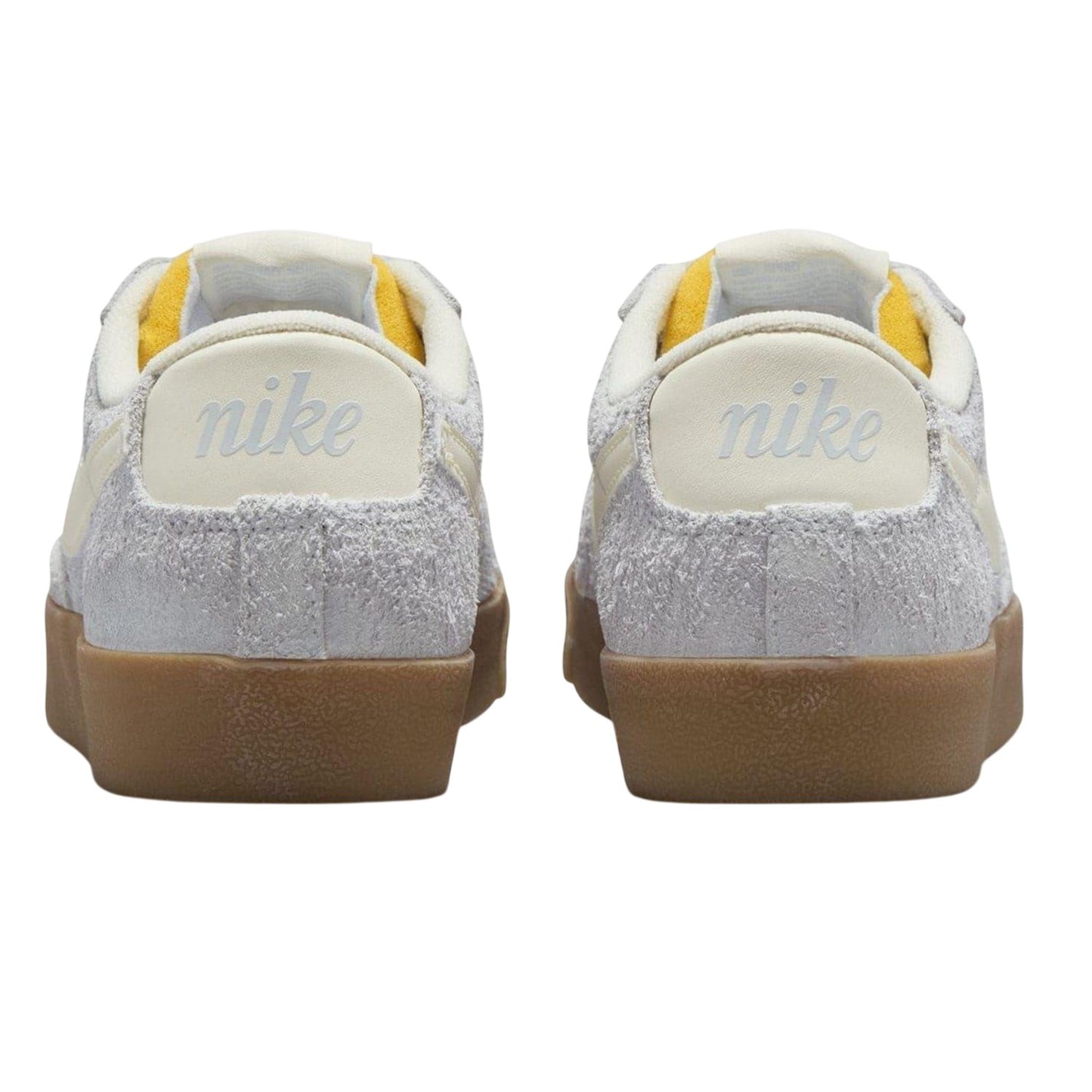 Grey-Gum - Back - Nike Womens-Ladies Blazer Jumbo Suede Trainers