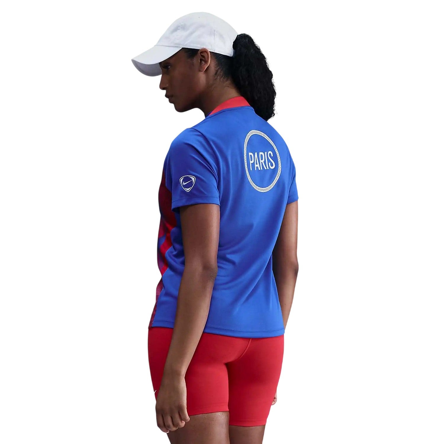 Blue-Red - Back - Nike Womens-Ladies 2025-2026 Paris Saint Germain FC Shirt