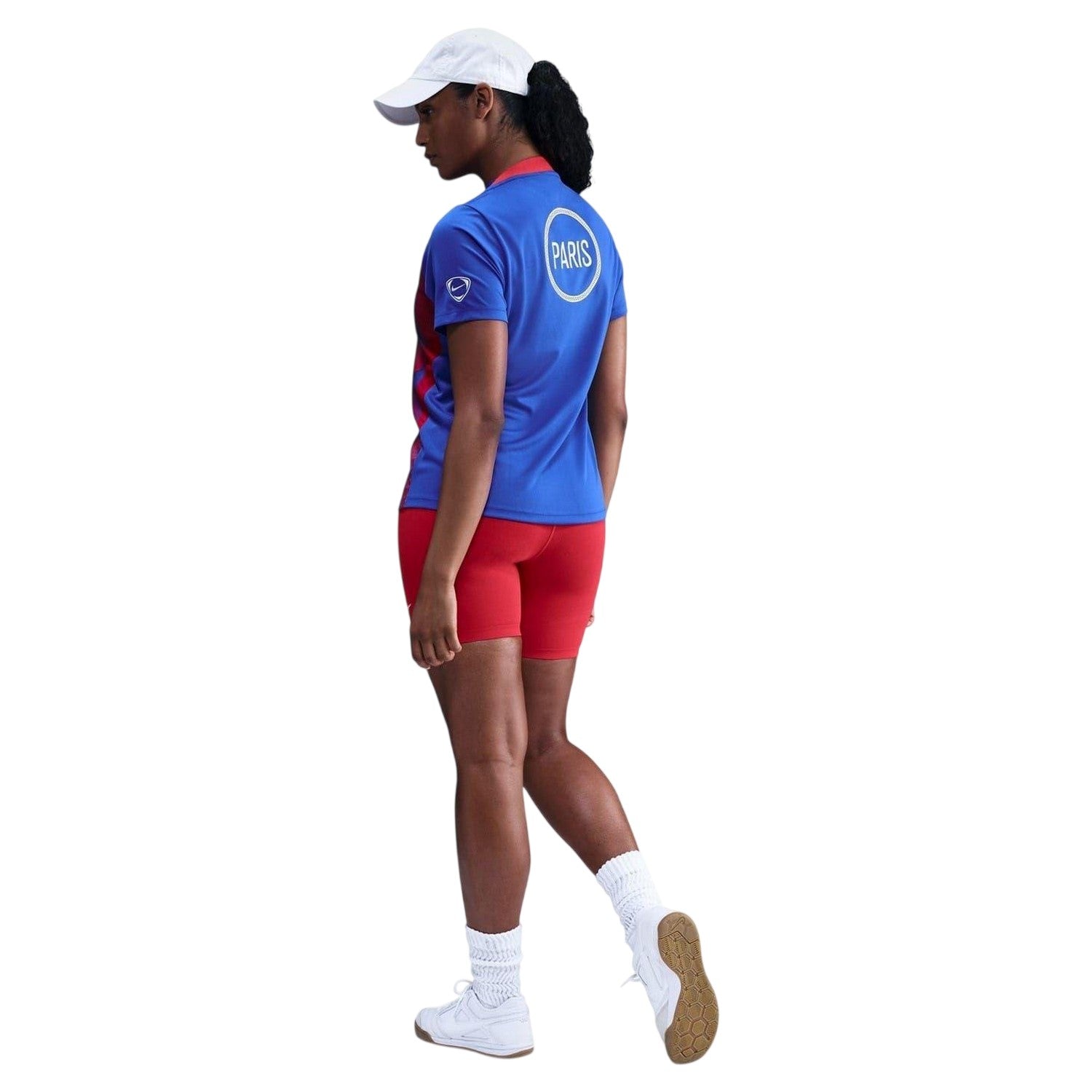 Blue-Red - Lifestyle - Nike Womens-Ladies 2025-2026 Paris Saint Germain FC Shirt