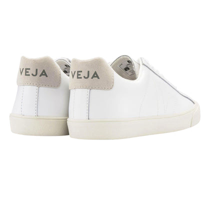 White - Back - Veja Mens Esplar Leather Trainers