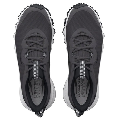 Grey - Back - Under Armour Womens-Ladies Maven Trail Waterproof Running Trainers