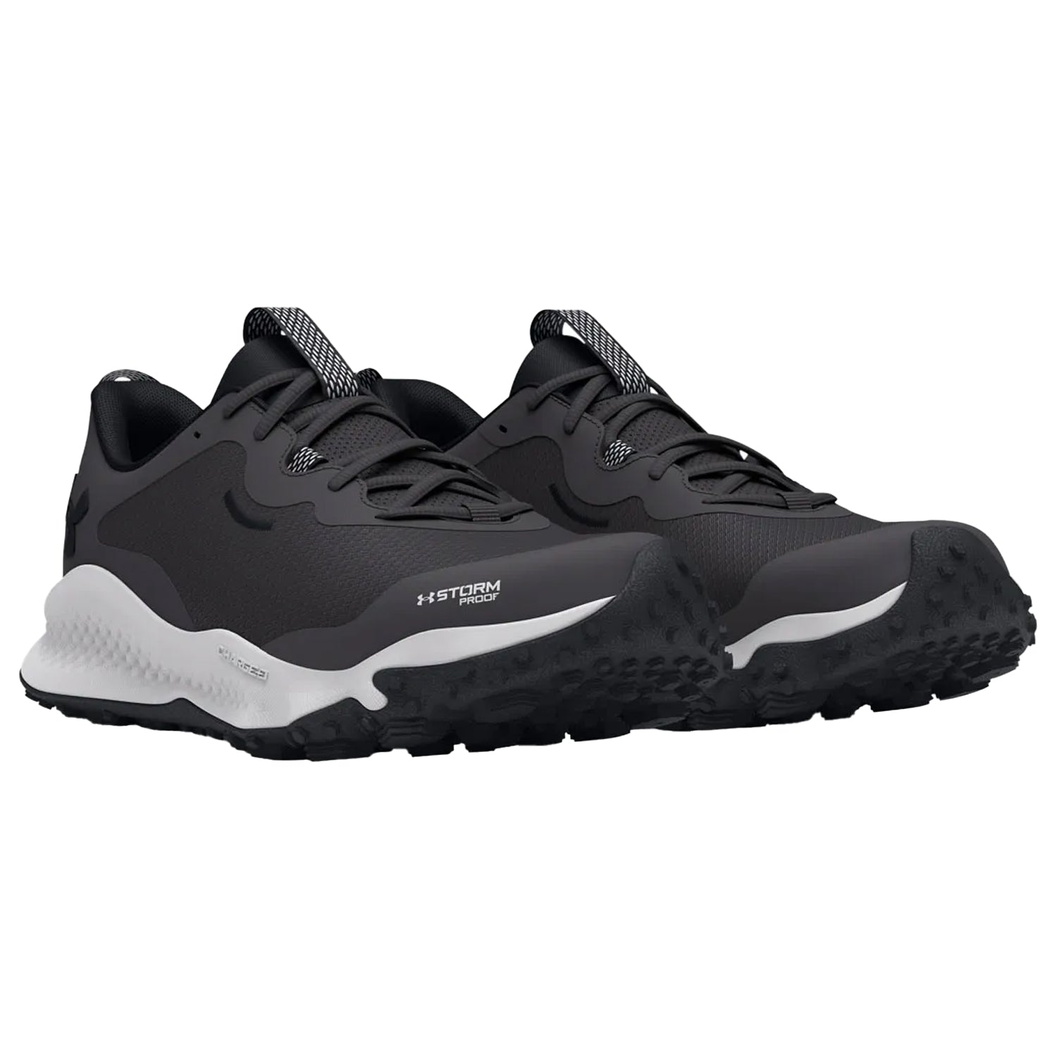 Grey - Lifestyle - Under Armour Womens-Ladies Maven Trail Waterproof Running Trainers