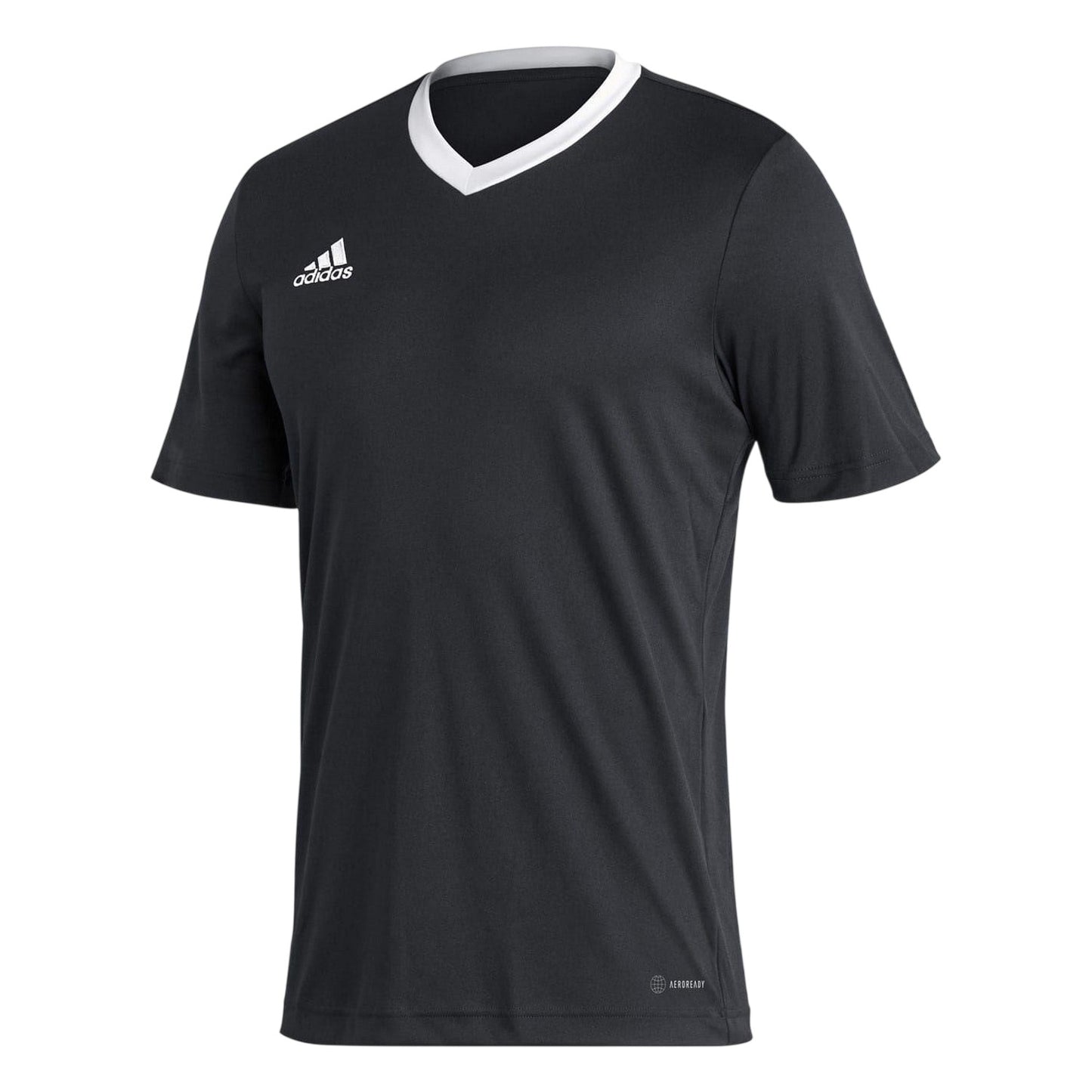 Black - Side - Adidas Mens Entrada 22 Jersey