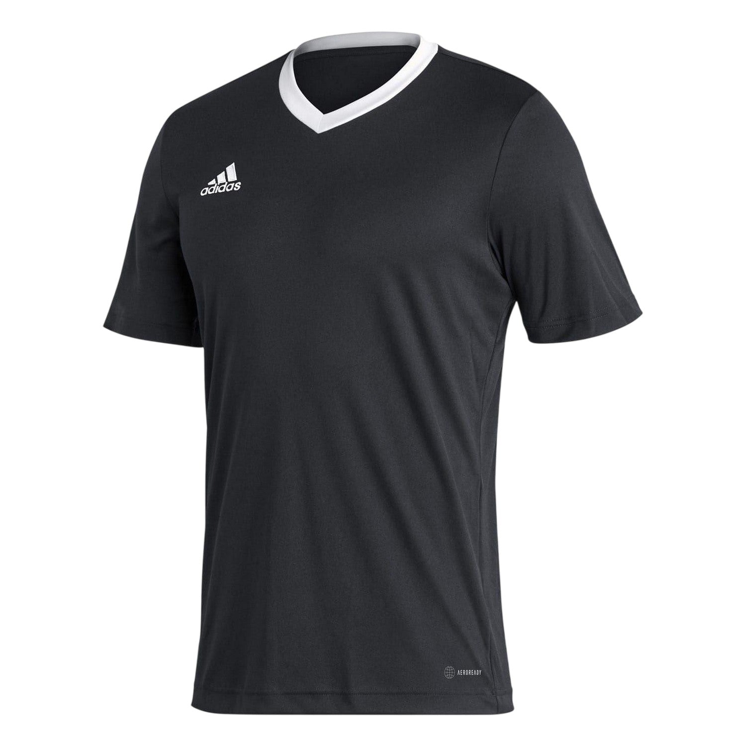 Black - Side - Adidas Mens Entrada 22 Jersey