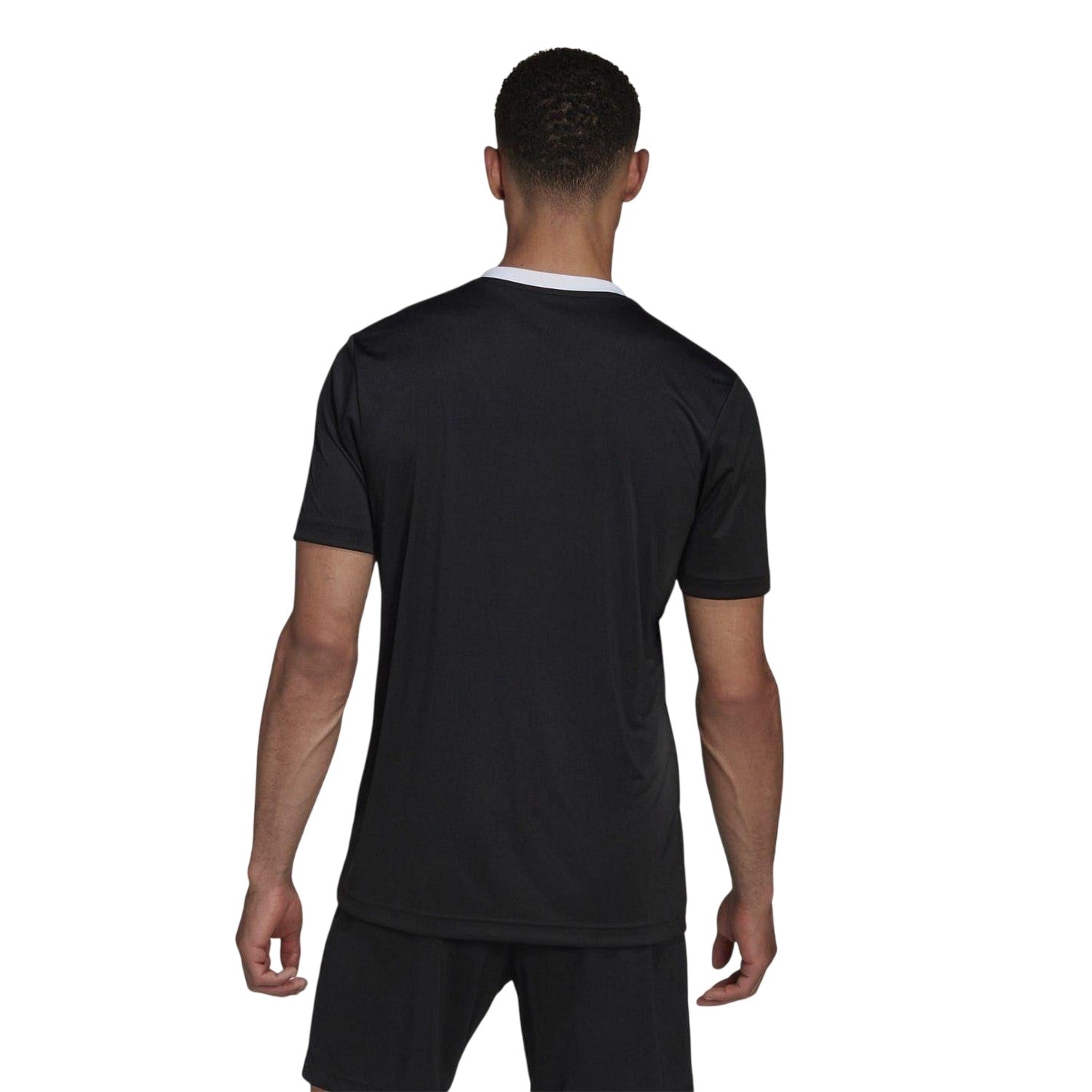 Black - Pack Shot - Adidas Mens Entrada 22 Jersey