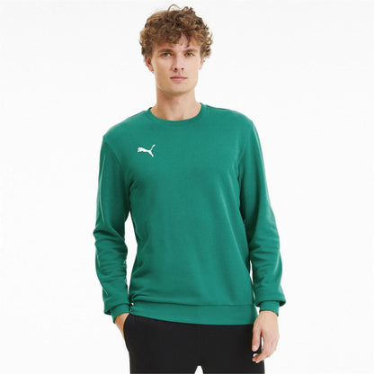 Pepper Green - Side - Puma Mens Crew Neck Regular Sweatshirt
