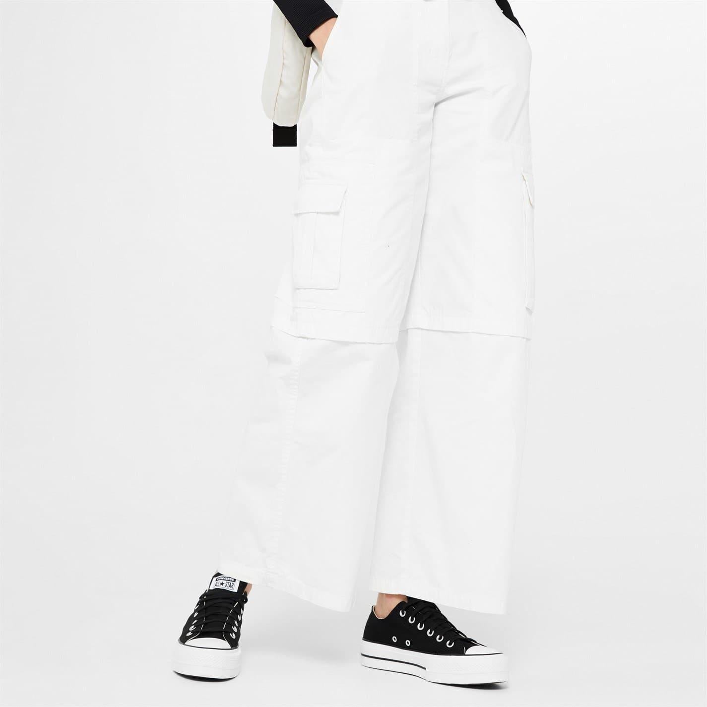 Black-White - Back - Converse Womens-Ladies Chuck Taylor Canvas Platform Shoes