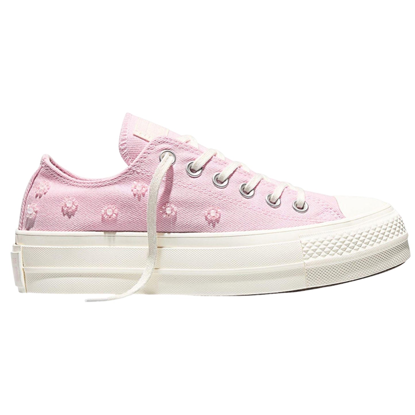 Bloom - Front - Converse Womens-Ladies Chuck Taylor Canvas Platform Shoes