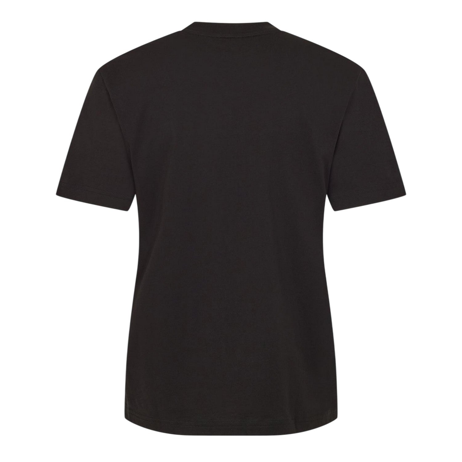 Black - Back - Lacoste Mens Striped Regular T-Shirt