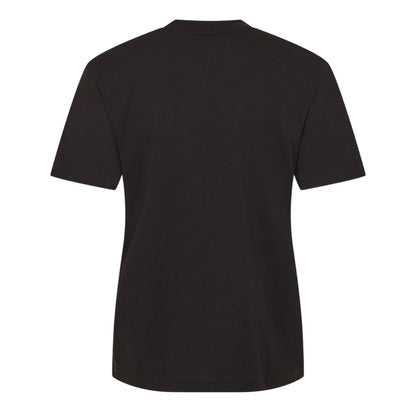 Black - Back - Lacoste Mens Striped Regular T-Shirt