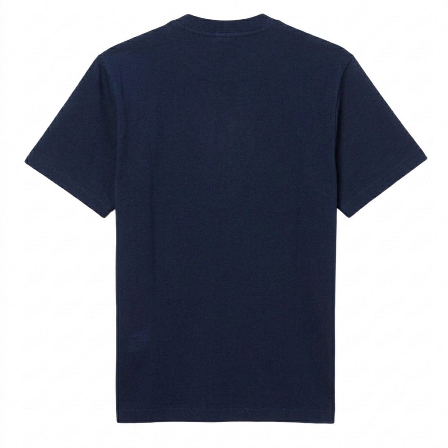 Navy - Back - Lacoste Mens Striped Regular T-Shirt
