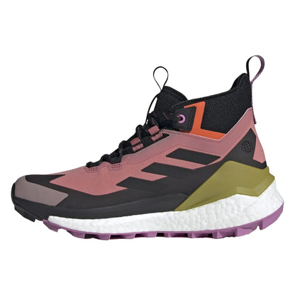Black-Grey - Side - Adidas Womens-Ladies Terrex Free Hiker 2 GORE-TEX Hiking Shoes