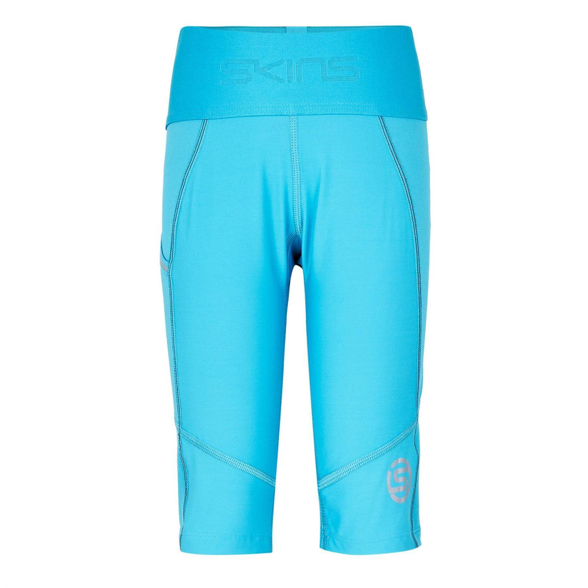 Black - Lifestyle - Skins Womens-Ladies Series-1 Compression Shorts