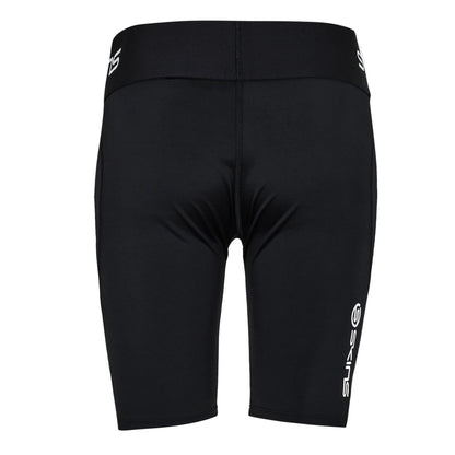 Black-White - Back - Skins Womens-Ladies Series-1 Compression Shorts
