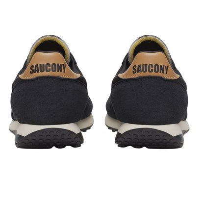 Black - Back - Saucony Unisex Adult 80 Suede Trainers