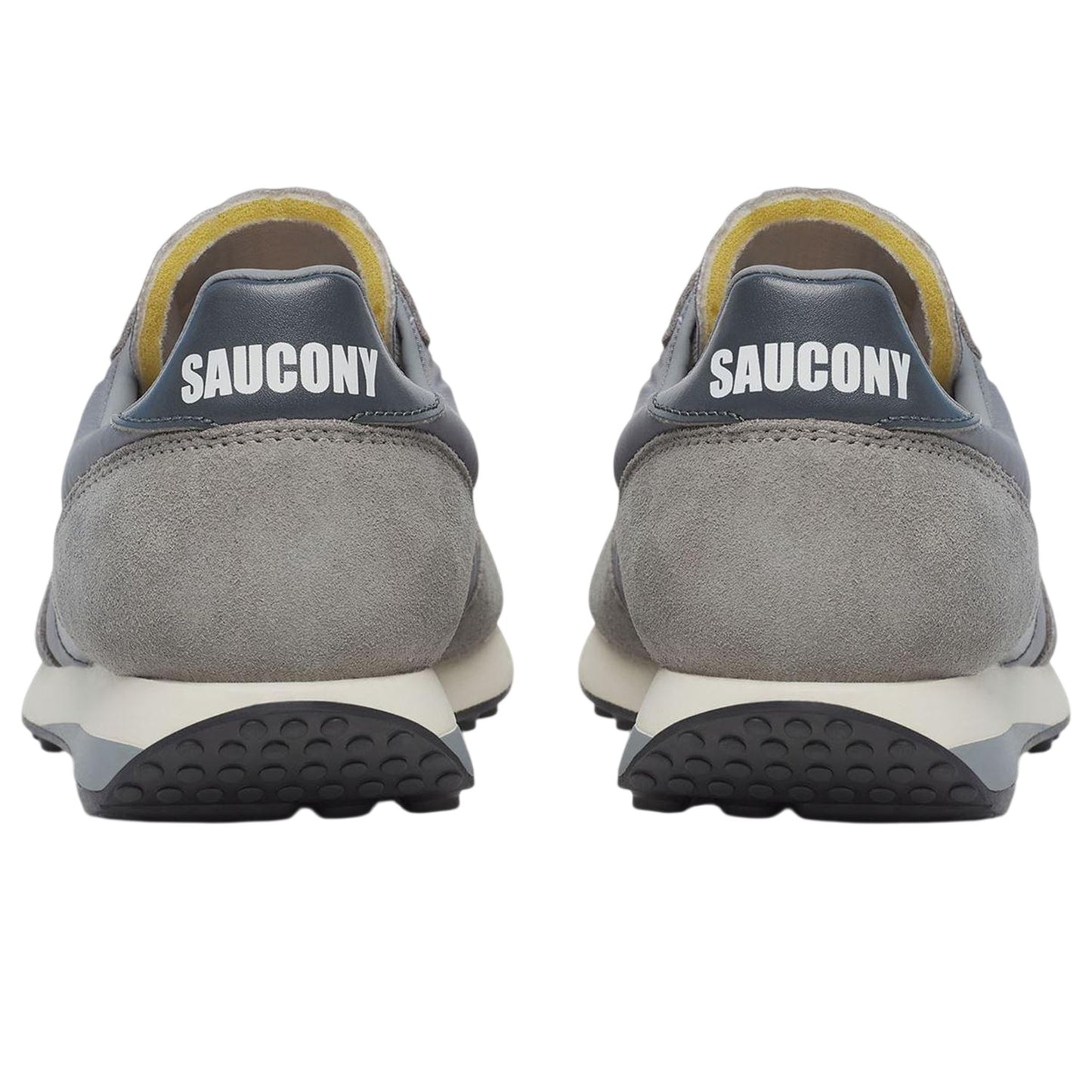 Grey - Back - Saucony Unisex Adult 80 Suede Trainers