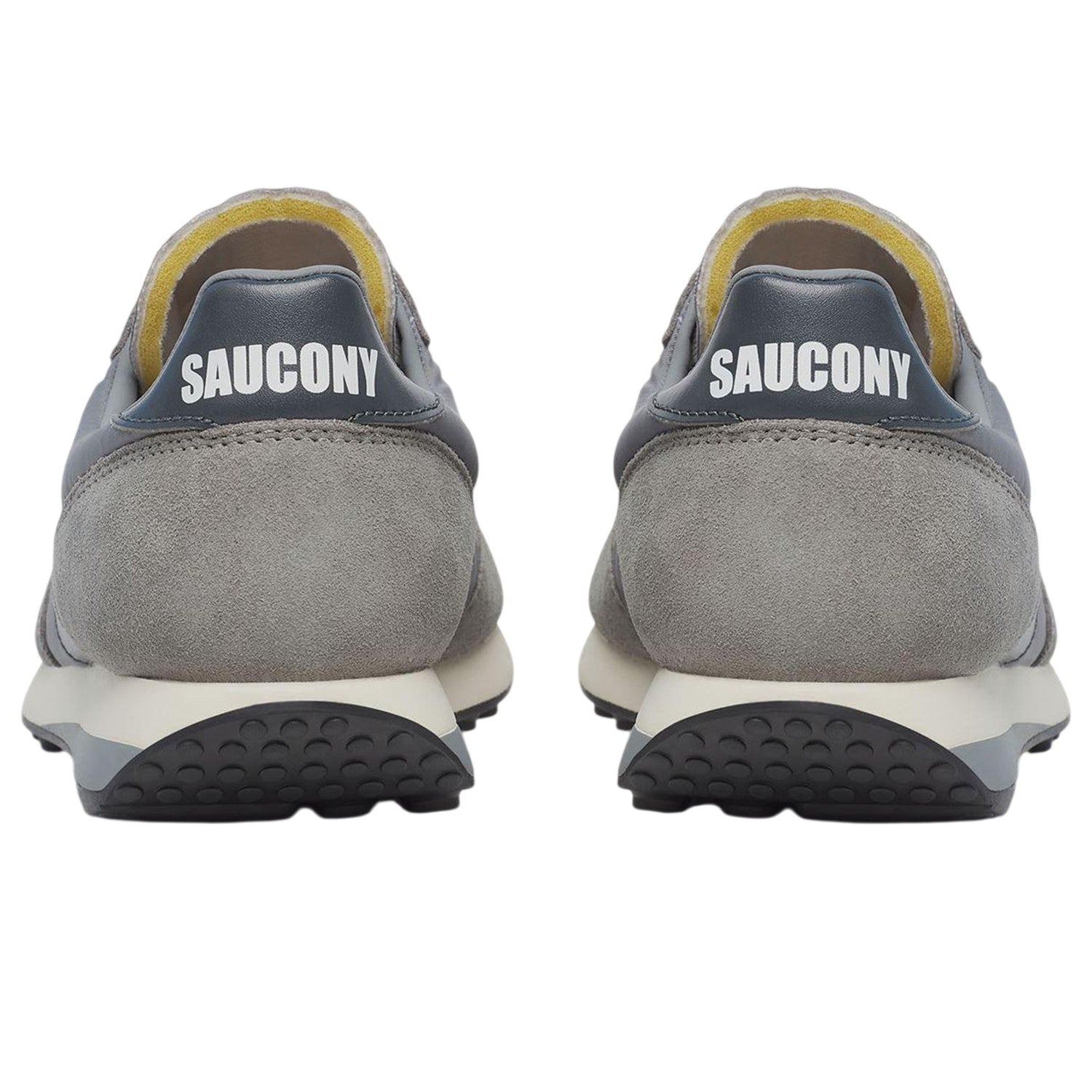 Grey - Back - Saucony Unisex Adult 80 Suede Trainers