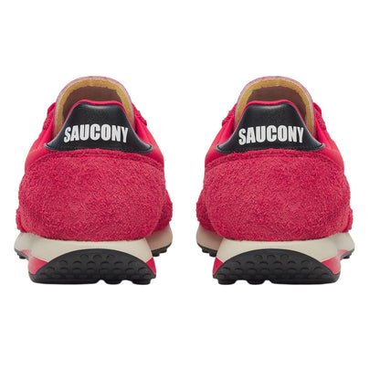 Red - Back - Saucony Unisex Adult 80 Suede Trainers