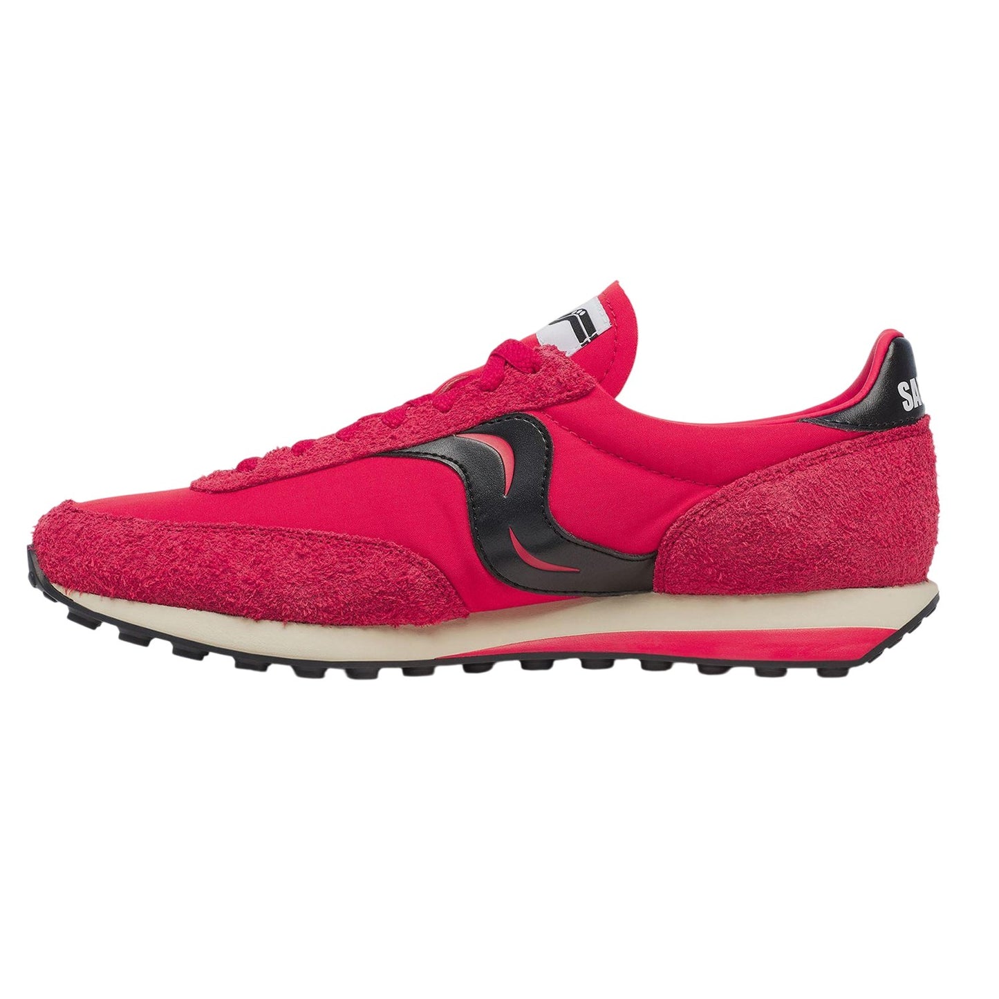Red - Side - Saucony Unisex Adult 80 Suede Trainers