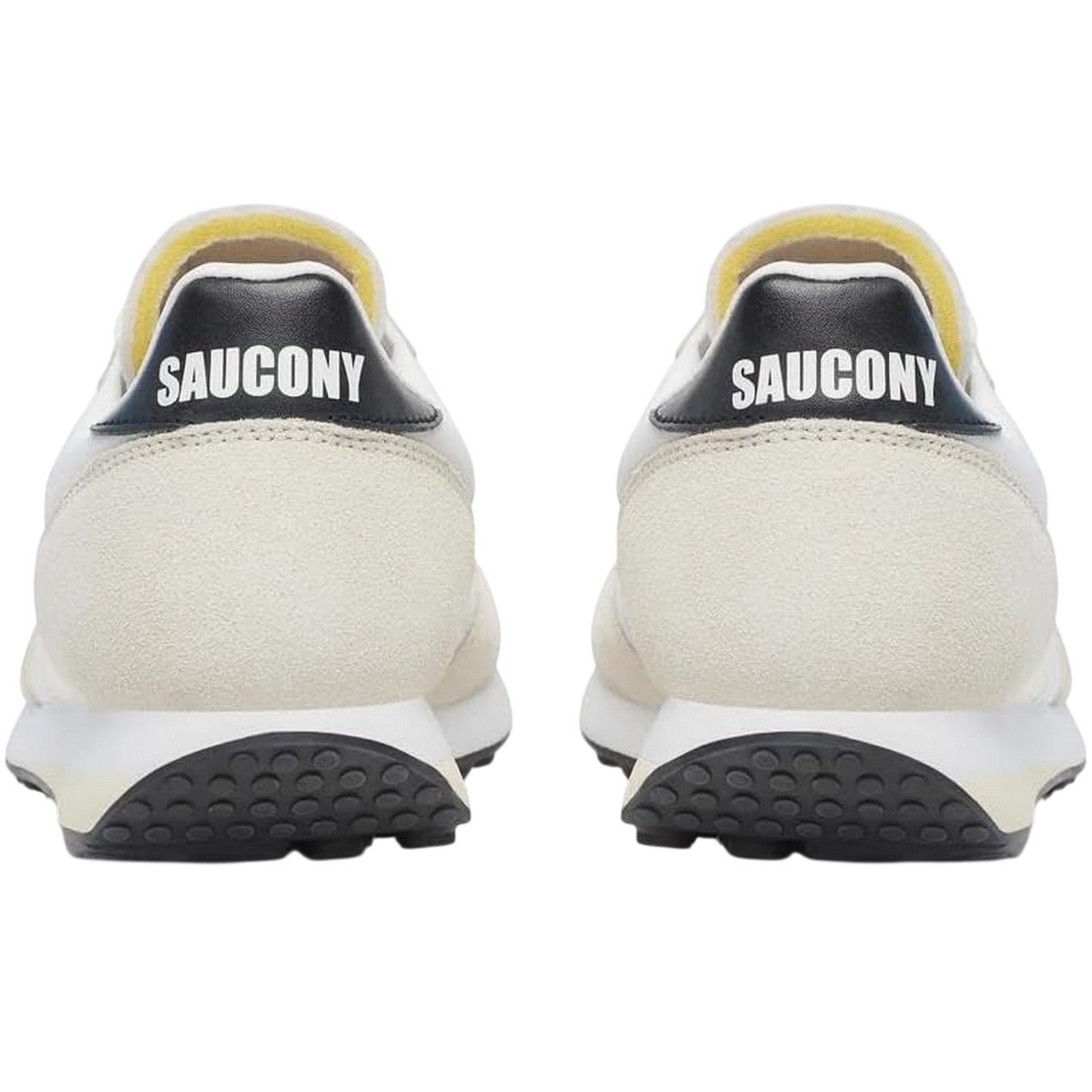 White - Back - Saucony Unisex Adult 80 Suede Trainers