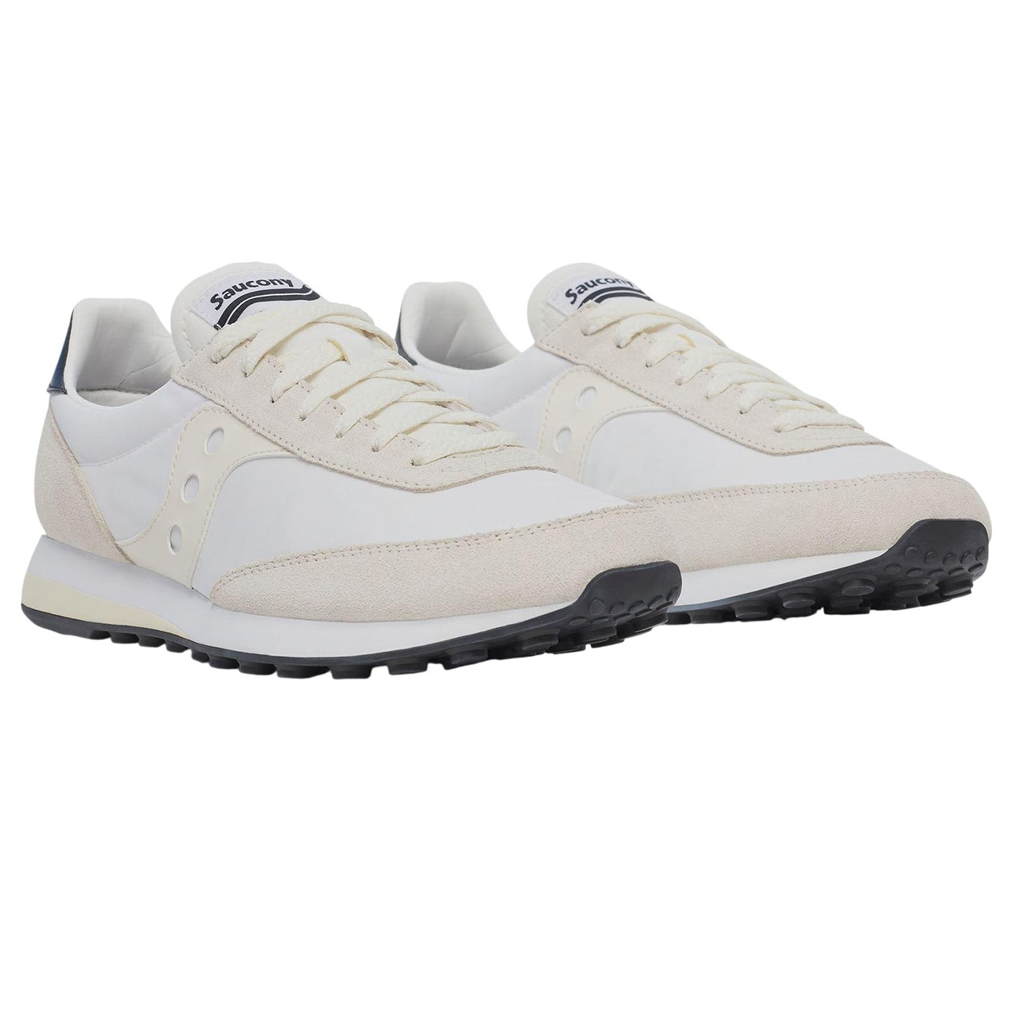 White - Lifestyle - Saucony Unisex Adult 80 Suede Trainers