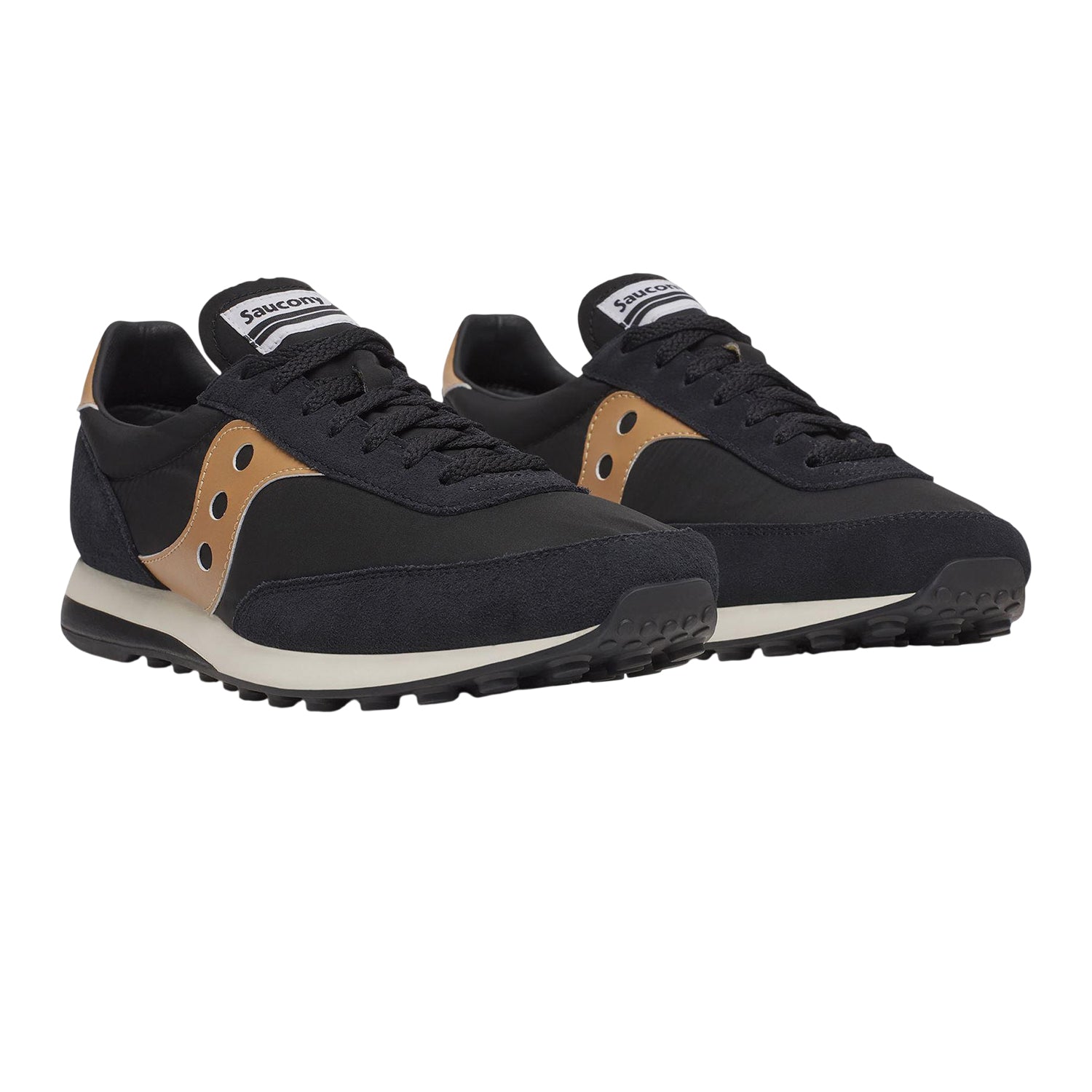 Black - Lifestyle - Saucony Unisex Adult 80 Suede Trainers