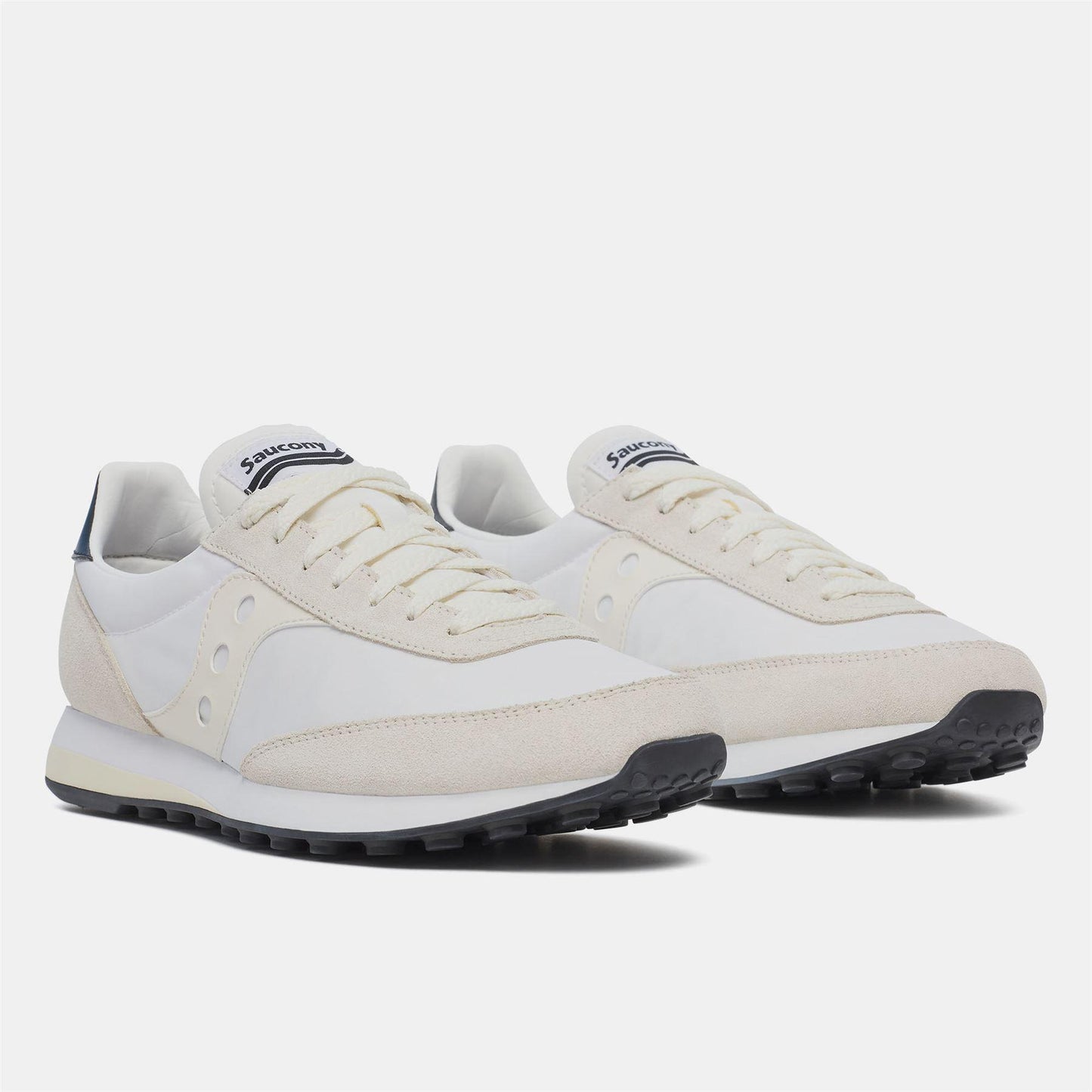 White-Cream - Back - Saucony Unisex Adult 80 Suede Trainers