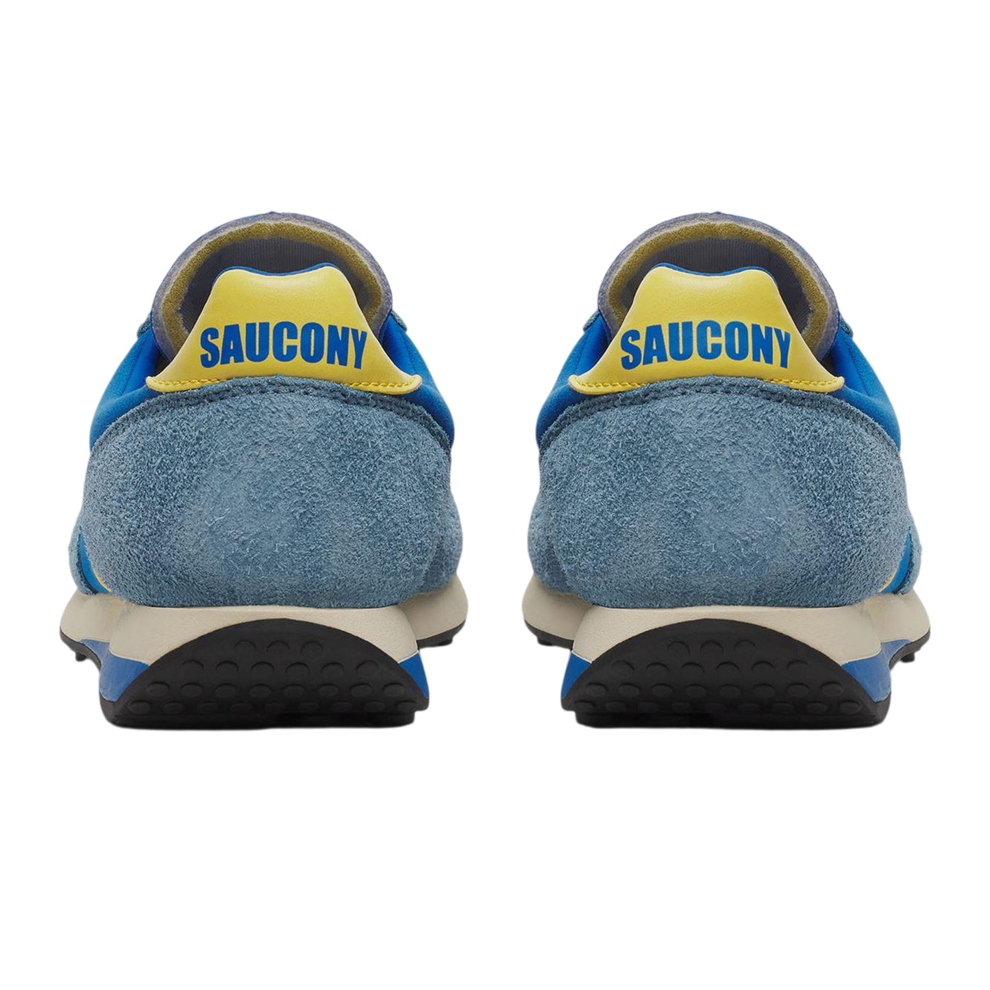 Blue - Back - Saucony Unisex Adult 80 Suede Trainers