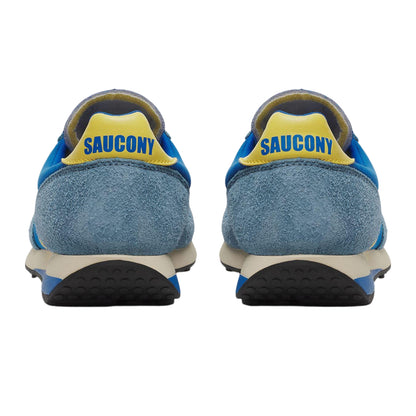 Blue - Back - Saucony Unisex Adult 80 Suede Trainers