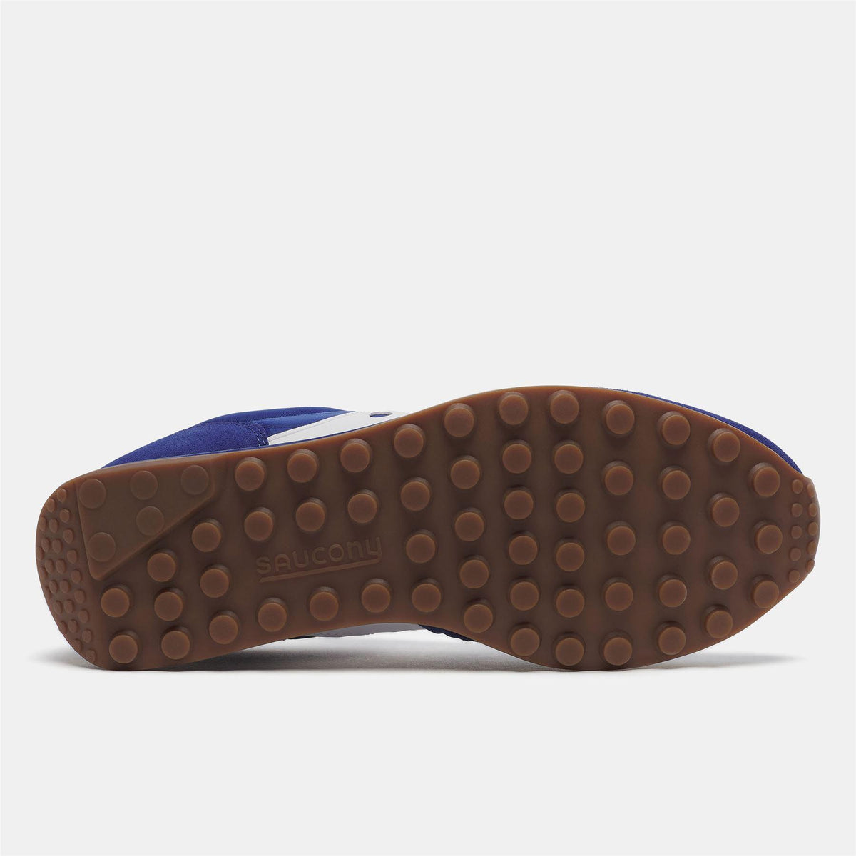 Blue-White - Close up - Saucony Unisex Adult 80 Suede Trainers
