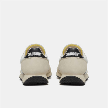 White-Black - Lifestyle - Saucony Unisex Adult 80 Suede Trainers