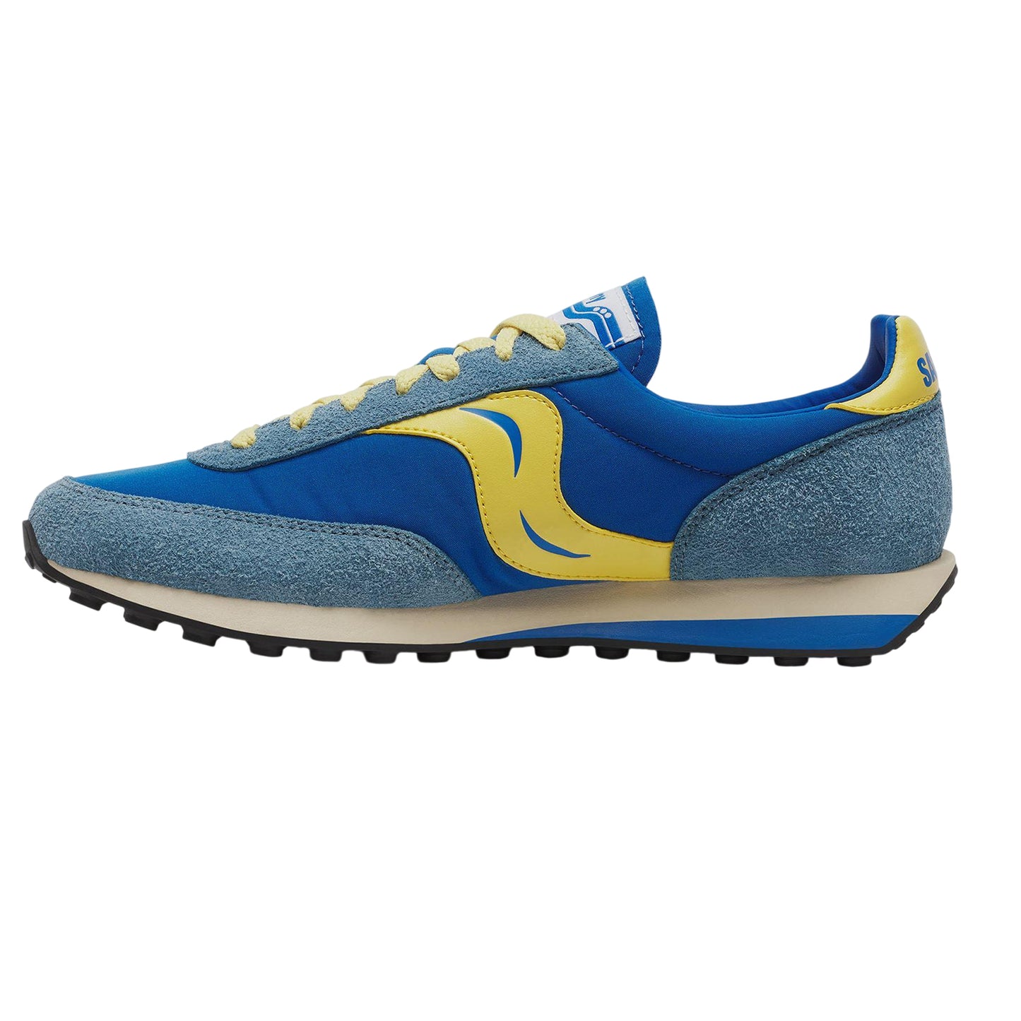 Blue - Side - Saucony Unisex Adult 80 Suede Trainers