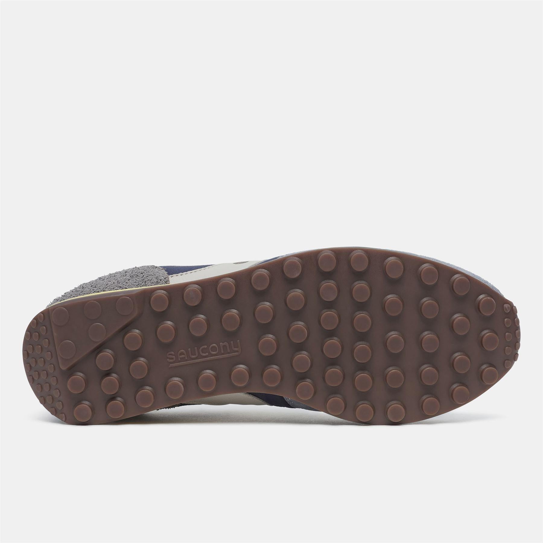 Navy - Close up - Saucony Unisex Adult 80 Suede Trainers