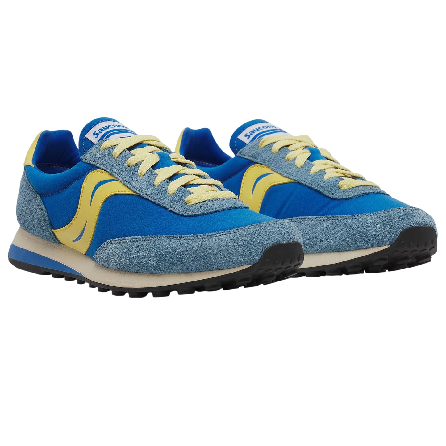 Blue - Lifestyle - Saucony Unisex Adult 80 Suede Trainers
