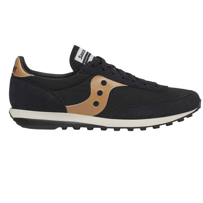 Black - Front - Saucony Unisex Adult 80 Suede Trainers