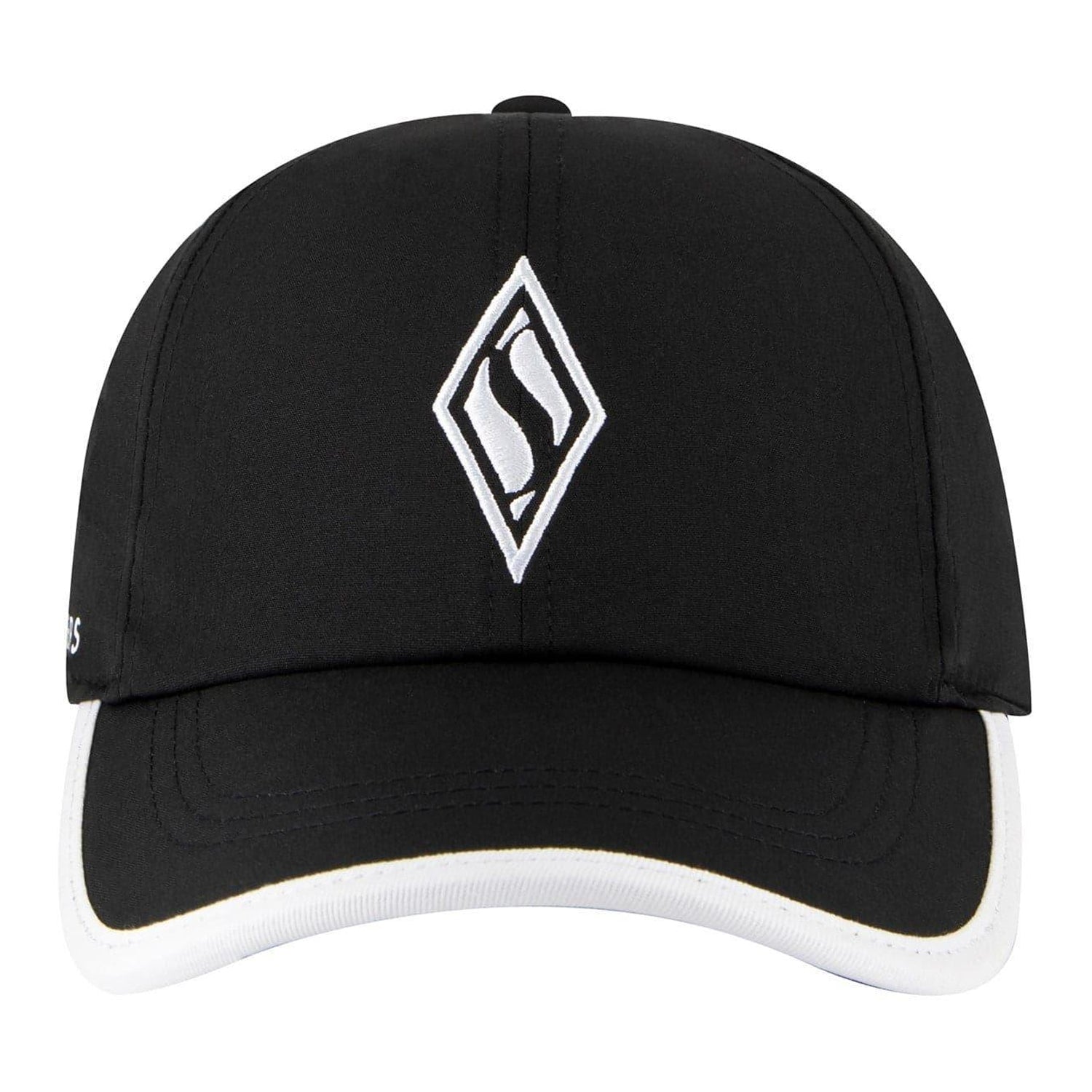 Black-White - Front - Skechers Womens-Ladies Skchwve Baseball Cap