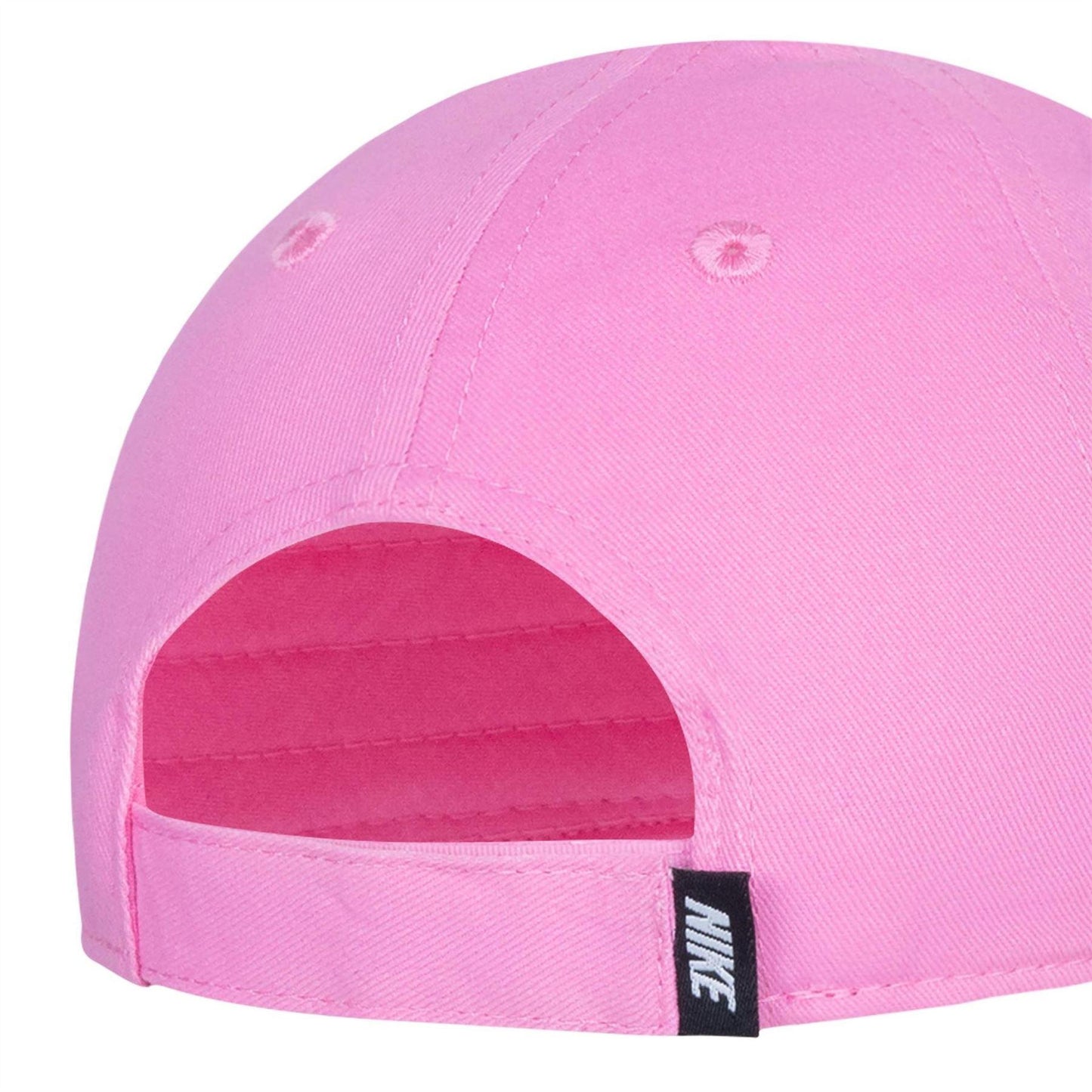 Bright Pink - Lifestyle - Nike Childrens-Kids Heritage Logo Brushed Cotton Twill Baseball Cap