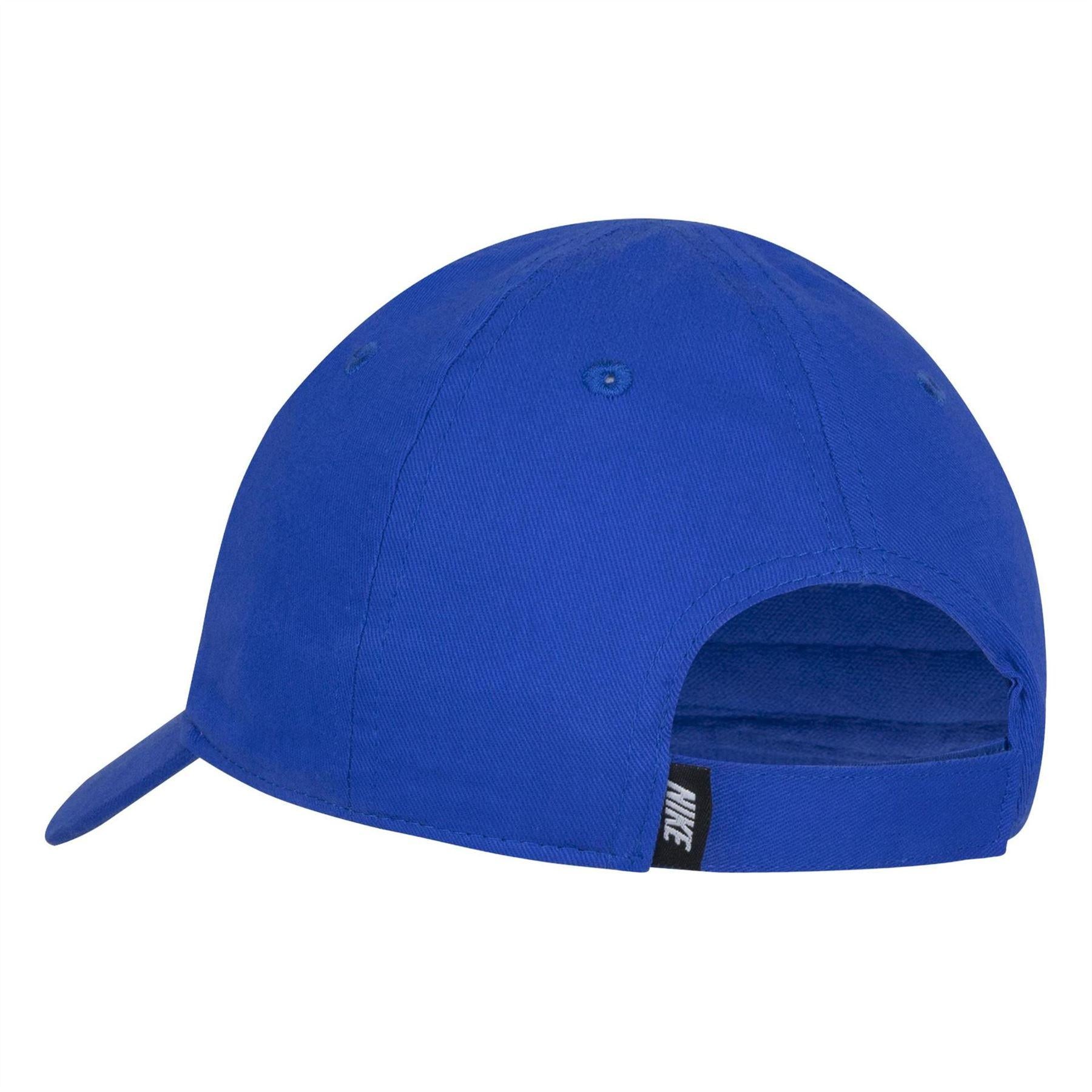 Game Royal - Back - Nike Childrens-Kids Heritage Logo Brushed Cotton Twill Baseball Cap