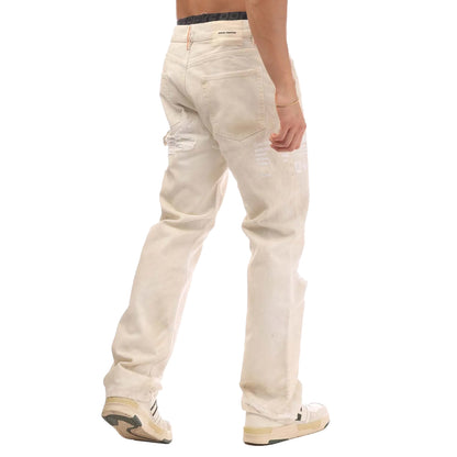Grey-White - Back - Heron Preston Mens 8000 Hammer Trousers