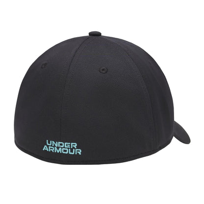 Black-Blue Haze - Back - Under Armour Mens Blitzing Cap