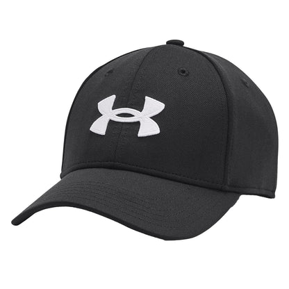 Black-White - Front - Under Armour Mens Blitzing Cap