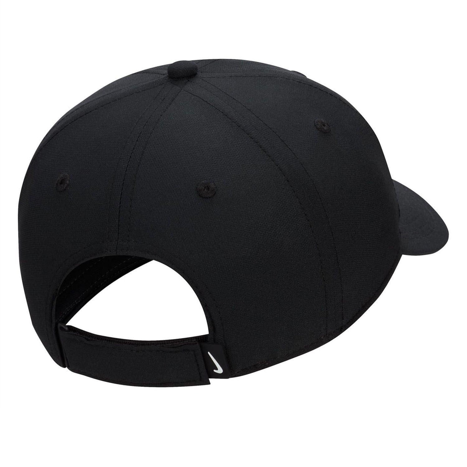 Black-White - Back - Nike Unisex Adult Swoosh Baseball Cap