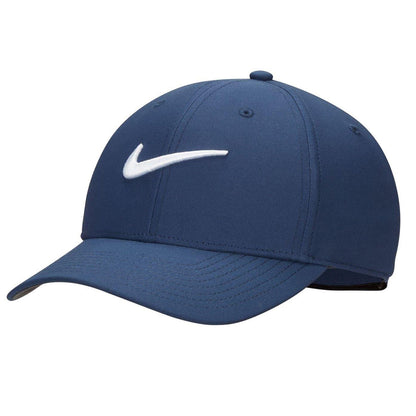 Navy-White - Front - Nike Unisex Adult Swoosh Baseball Cap
