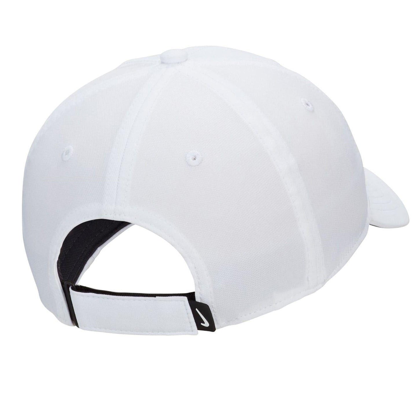 White-Black - Back - Nike Unisex Adult Swoosh Baseball Cap
